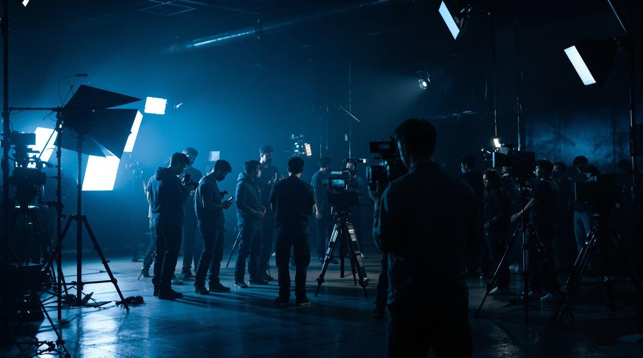 泡泡影视制作现场